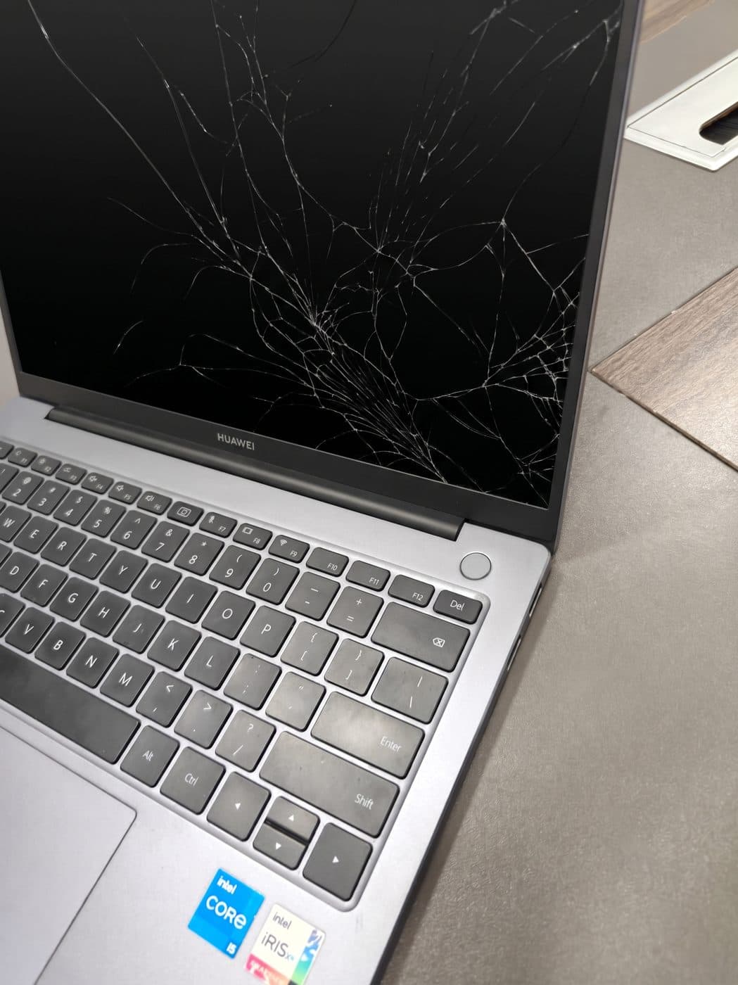 Laptop Screen Replacement — before